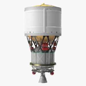 Interim Cryogenic Propulsion Stage 3D model