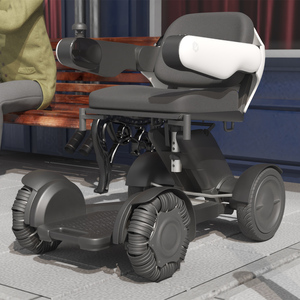 3D model JBH Intelligent Electric Wheelchair