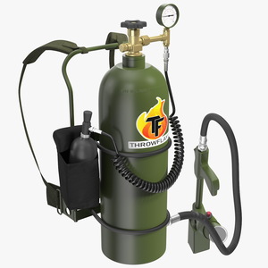 Throwflame XL18 Backpack Flamethrower 3D