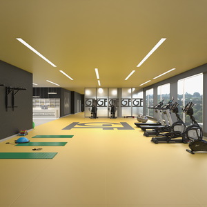 3D High-tech Gym model