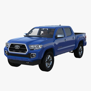 3D Toyota Tacoma 2016 model