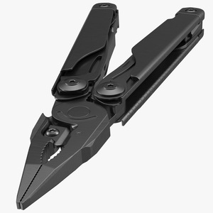 Multitool Black Rigged 3D