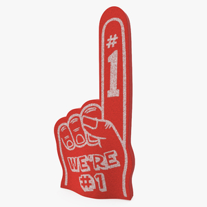 Foam Hand 3D model