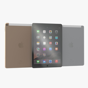 iPad Air 2 3G Set 2 3D model