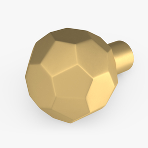 Kitchen Cabinet Handle Knob Spherical Bronze 3D model