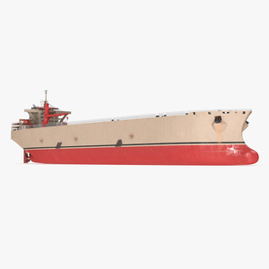 3D model Unladen Cargo Tanker