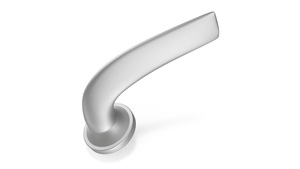 3D Door Handle Rotary Curved Metal