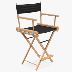 3D model Directors Chair Wooden Classic