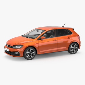 3D model Volkswagen Polo 2018